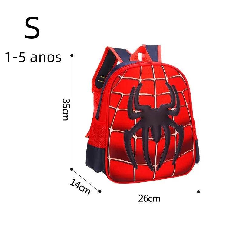Spider King 3D Kids Backpack Durable and Stylish Design for School - ToylandEU