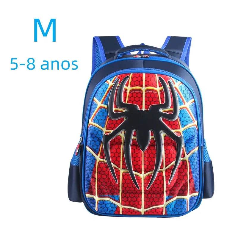 Spider King 3D Kids Backpack Durable and Stylish Design for School - ToylandEU