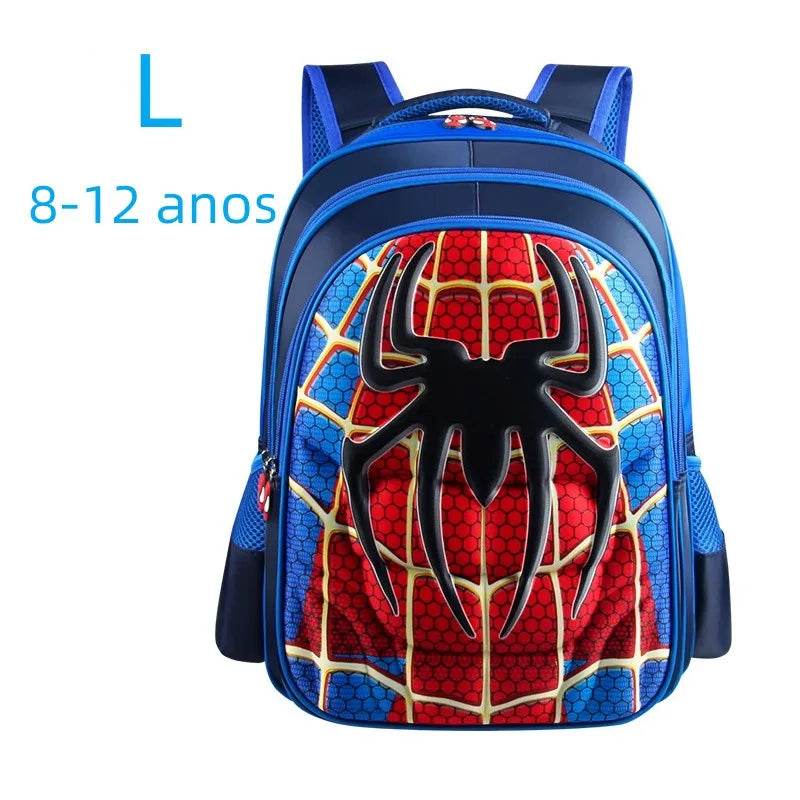 Spider King 3D Kids Backpack Durable and Stylish Design for School - ToylandEU