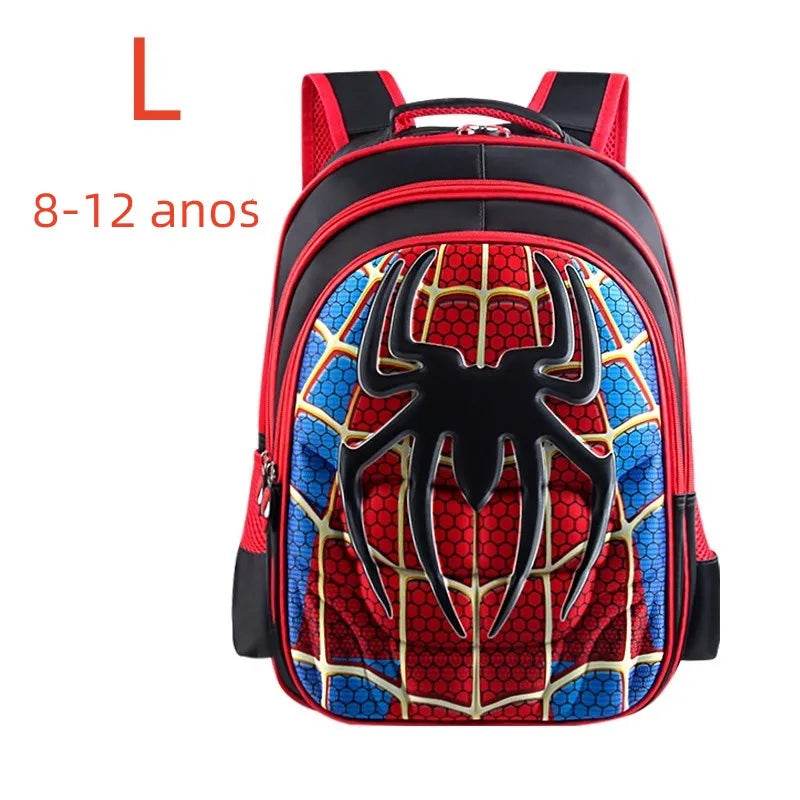 Spider King 3D Kids Backpack Durable and Stylish Design for School - ToylandEU