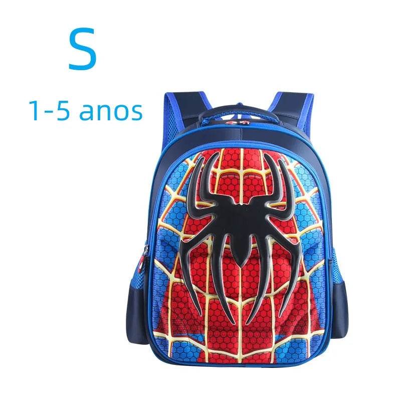 Spider King 3D Kids Backpack Durable and Stylish Design for School - ToylandEU