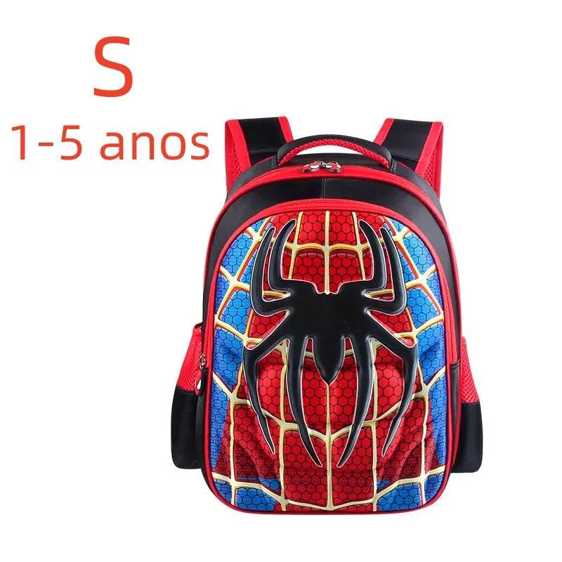 Spider King 3D Kids Backpack Durable and Stylish Design for School - ToylandEU