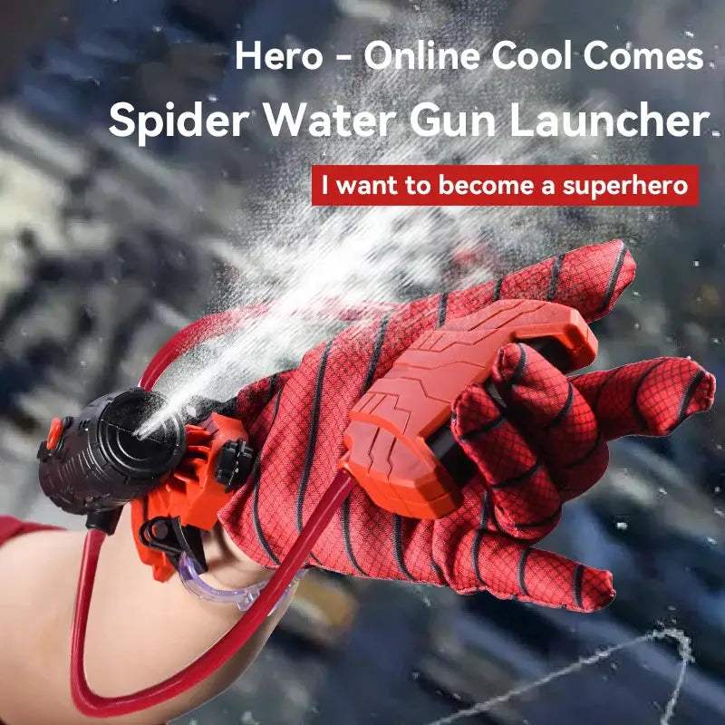  Spider Launcher Water Gun Wrist Shooting Toy Gloves -  ToylandEU™