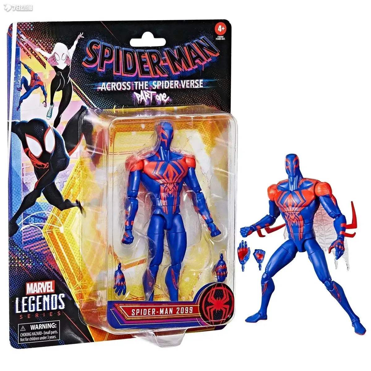 Spider Man 2099 Action Figure With Interchangeable Faceplates - ToylandEU