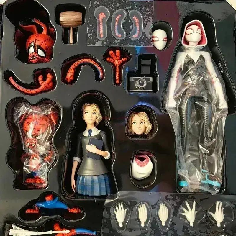  Spider Man Action Figures Miles Morales Gwen Stacy Set -  ToylandEU™