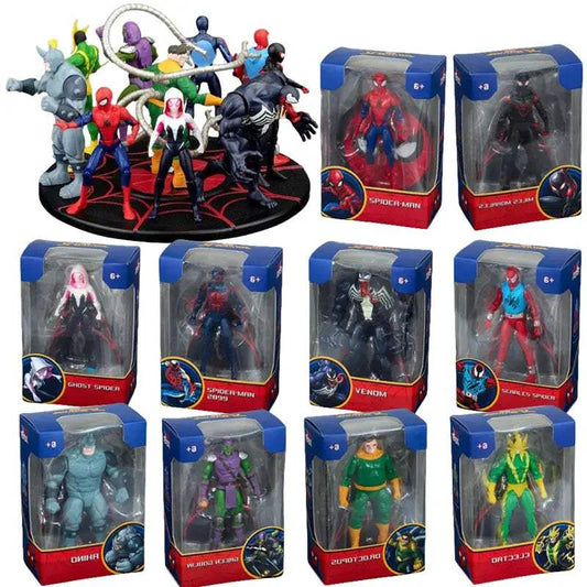  Spider Man Action Figures Premium Collectible Set -  ToylandEU™