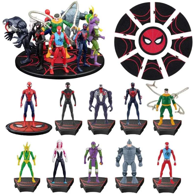  Spider Man Action Figures Premium Collectible Set -  ToylandEU™
