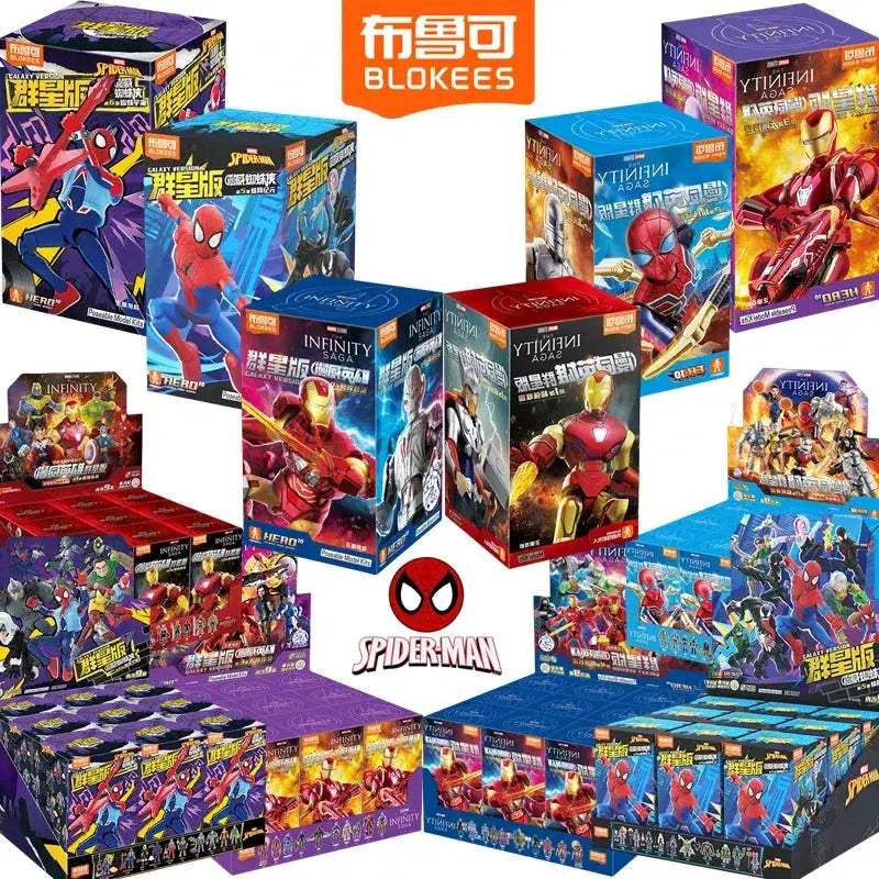 Spider Man Action Figures Set Collectible Marvel Gift - ToylandEU