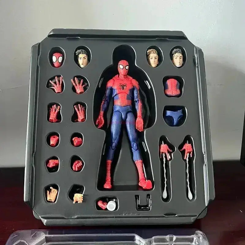 Spider Man Action Figures Set Miles Morales Gwen Stacy Collectible - ToylandEU