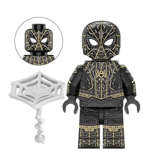  SpiderMan Minifigure BlackGold Edition For LEGO Marvel -  ToylandEU™