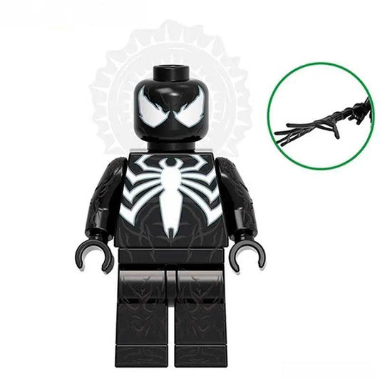  Spider-Man Black Suit Symbiote LEGO Minifigure Rare -  ToylandEU™