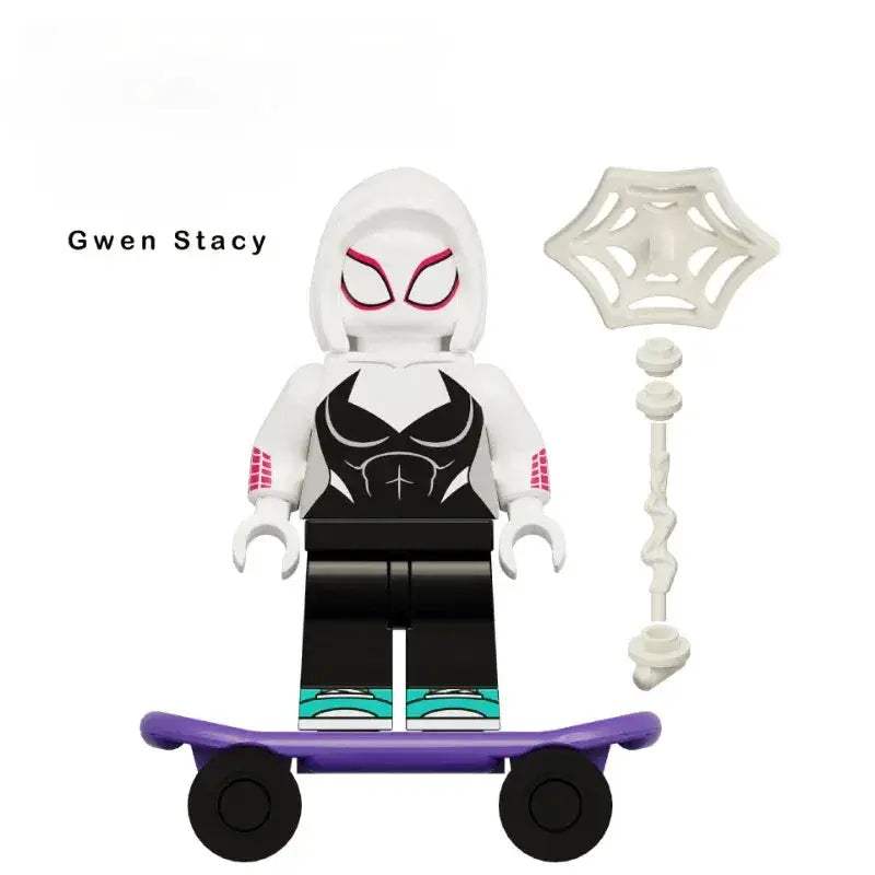 Spider Man Building Blocks Set Collectible Miles Gwen Figures Gift - ToylandEU