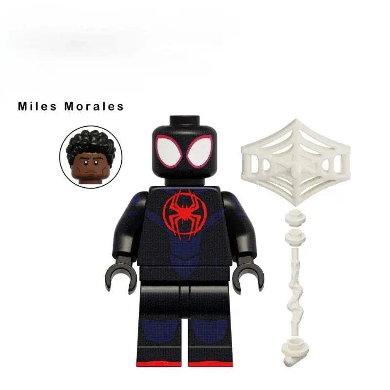 Spider Man Building Blocks Set Collectible Miles Gwen Figures Gift - ToylandEU