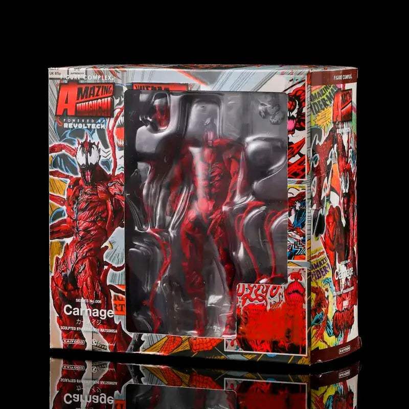Spider-Man Carnage Venom Marvel Legends Action Figure with Movable Joints - ToylandEU