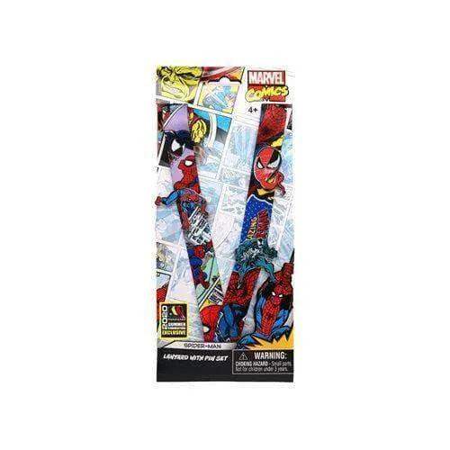 Spider Man Lanyard and Pin Set Comic Con Exclusive - ToylandEU