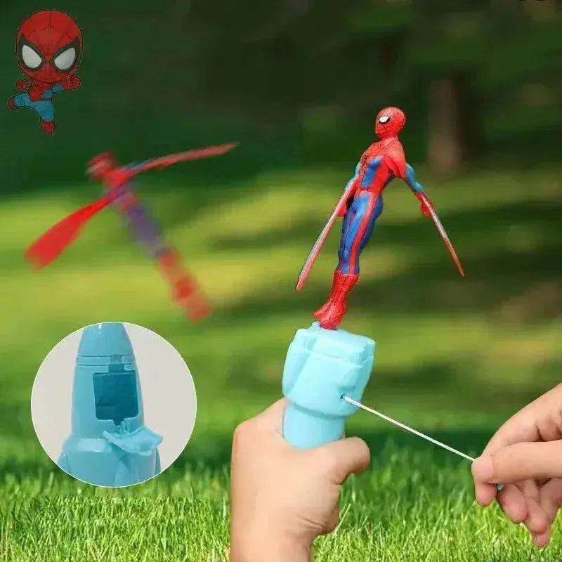  Spider Man Dragonfly Flying Toy Outdoor Rotating String -  ToylandEU™