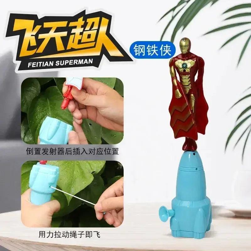  Spider Man Dragonfly Flying Toy Outdoor Rotating String -  ToylandEU™