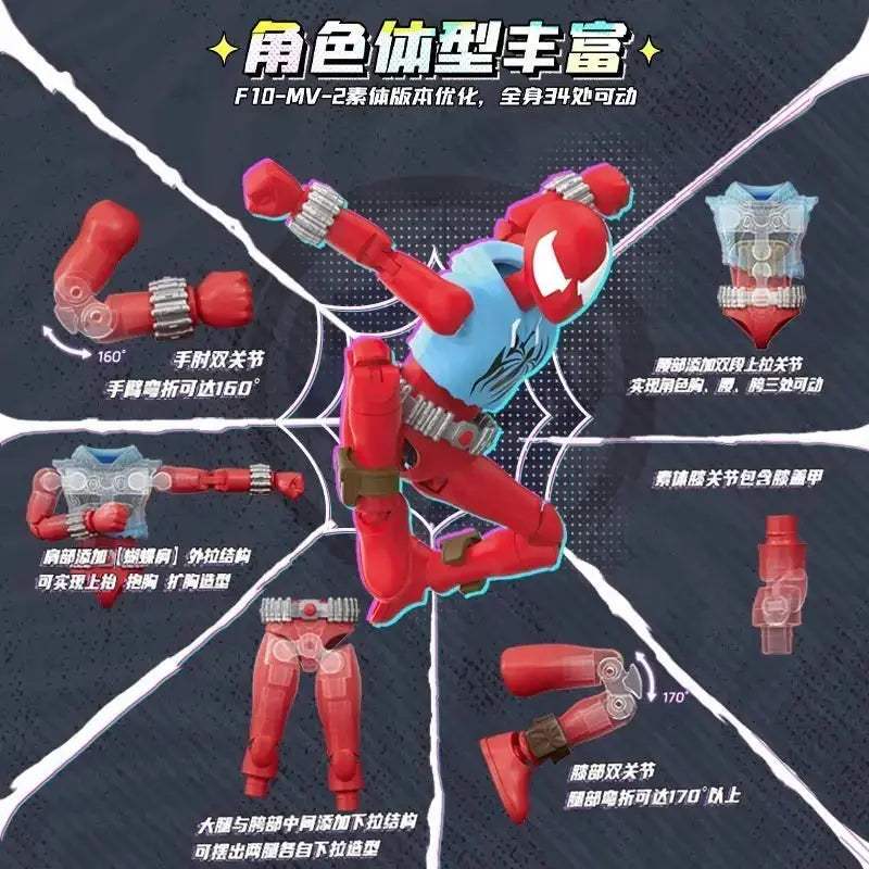  Spider Man Galaxy Version Action Figure Limited Edition -  ToylandEU™