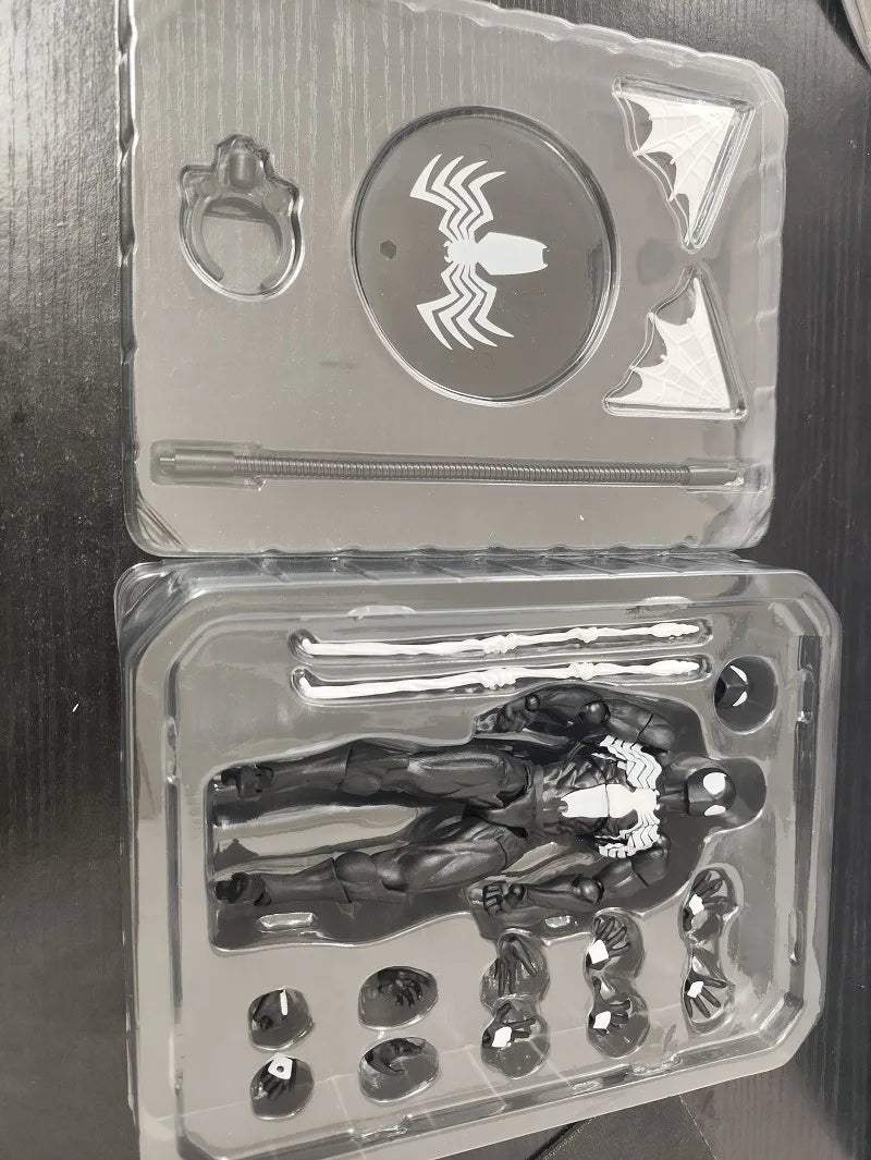 Spider-Man Joint Action Figure | Symbiote PVC | Toylandeu™