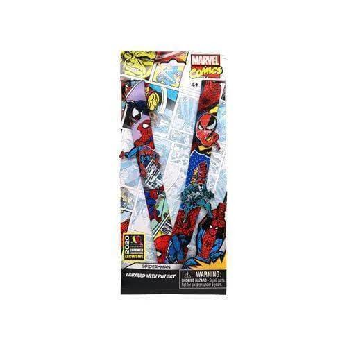  Spider Man Lanyard Pin Set Comic Con Exclusive -  ToylandEU™