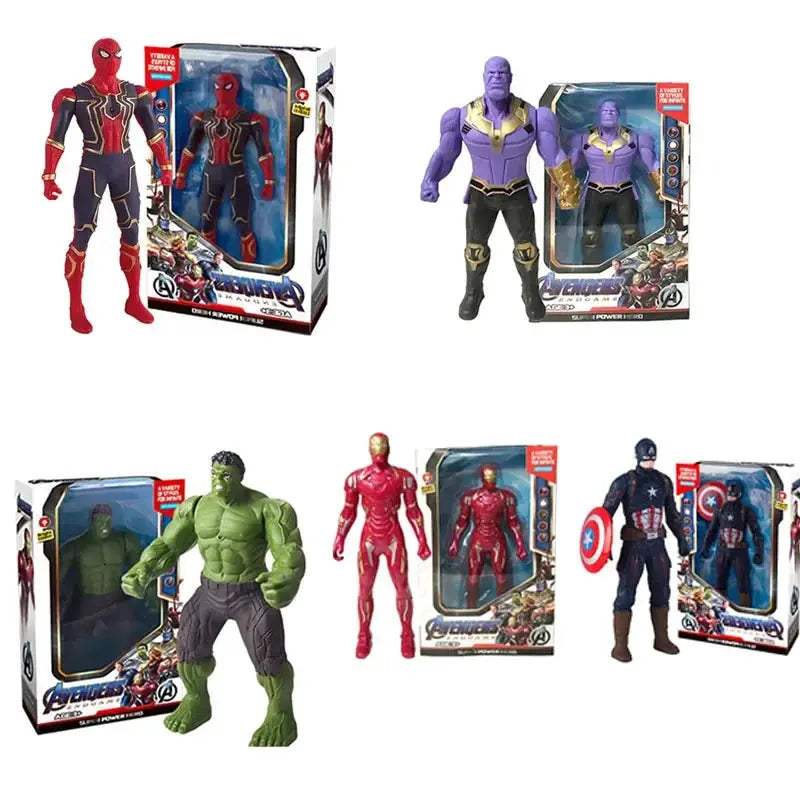  Spider Man Luminous Action Figures Set Marvel -  ToylandEU™