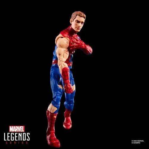 Spider-Man Marvel Legends Magic: The Gathering Battle-Damaged Spider-Man 6-Inch Action Figure and Card - ToyShnip