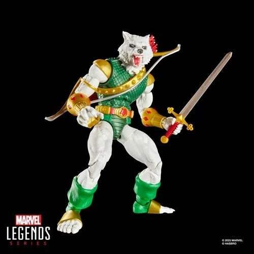 Spider-Man Marvel Legends Magic: The Gathering Man-Wolf 6-Inch Action Figure and Card - ToyShnip