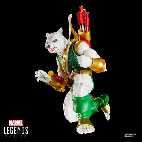 Spider-Man Marvel Legends Magic: The Gathering Man-Wolf 6-Inch Action Figure and Card - ToyShnip