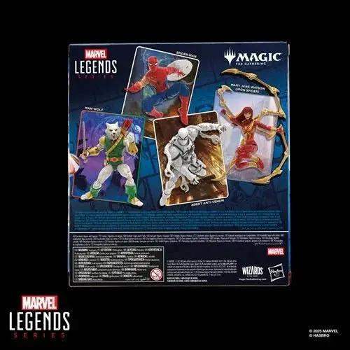 Spider-Man Marvel Legends Magic: The Gathering Mary Jane Watson (Iron Spider) 6-Inch Action Figure and Card - ToyShnip