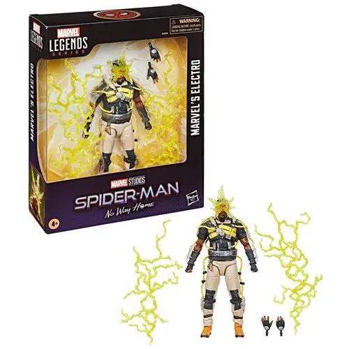 Spider-Man: No Way Home Marvel Legends Series Electro 6-Inch Action Figure - ToyShnip