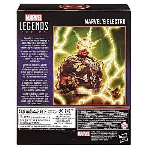 Spider-Man: No Way Home Marvel Legends Series Electro 6-Inch Action Figure - ToyShnip