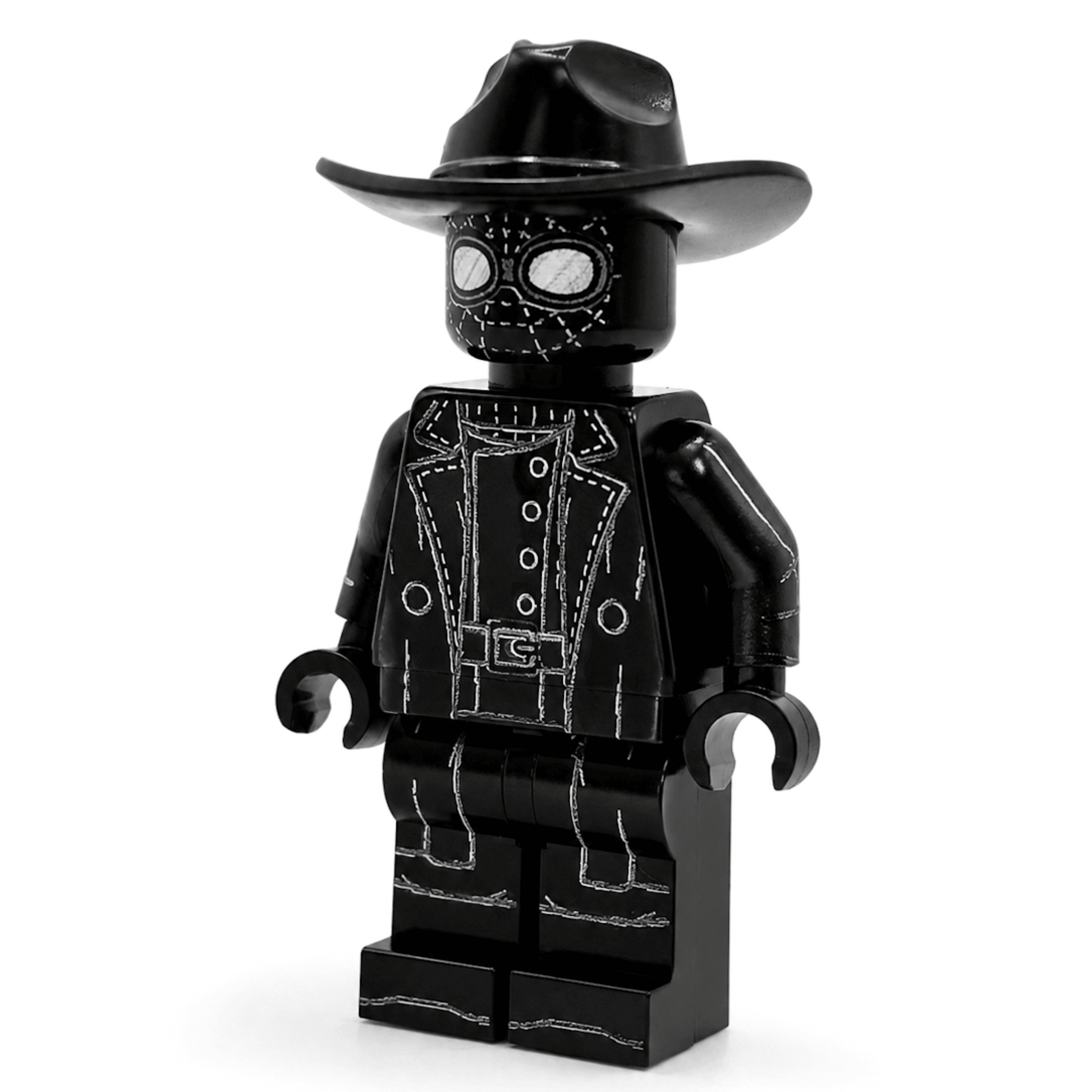 Spider Man Noir Minifigure | Detective | Toylandeu™