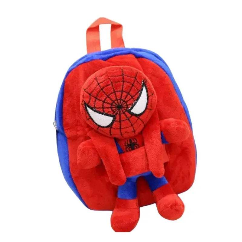Spider Man Plush Backpack For Kids Cute Cartoon Toy Gift - ToylandEU