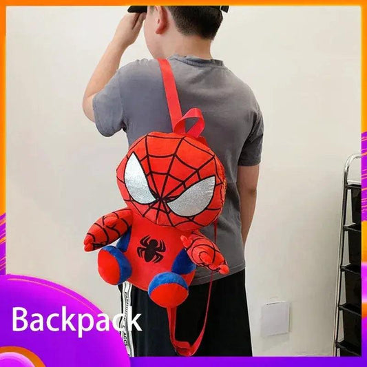  Spider Man Plush Backpack Travel Friendly Kids Bag -  ToylandEU™