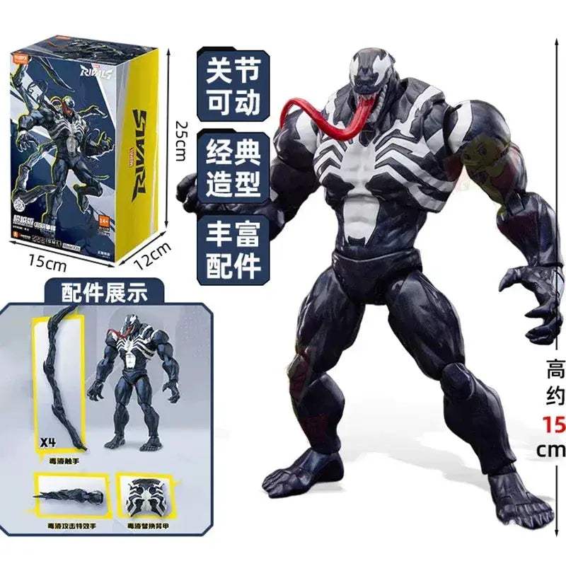 Spider Man Venom Marvel Champion Action Figure With Movable Joints - ToylandEU