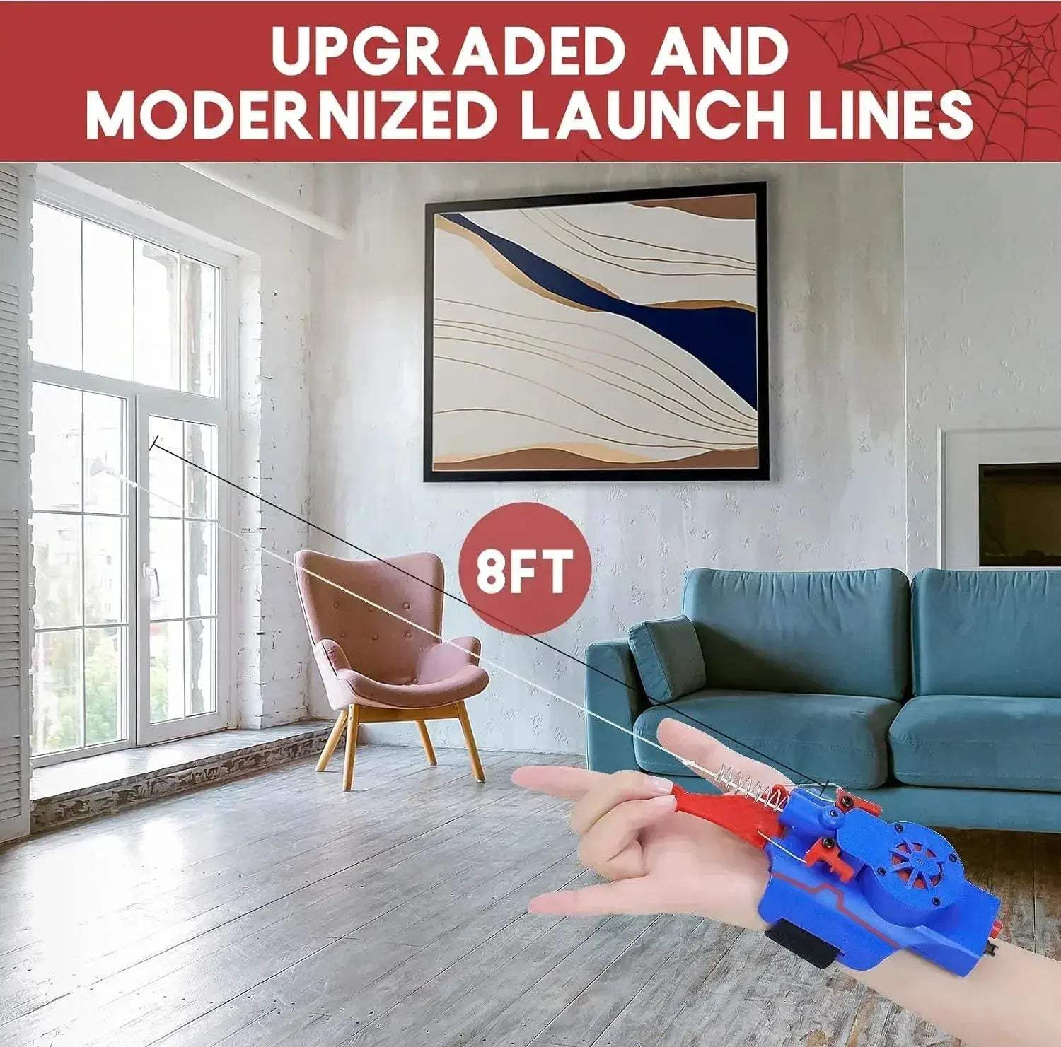 Spider Man Web Shooters Toy Wrist Launcher For Cosplay - ToylandEU