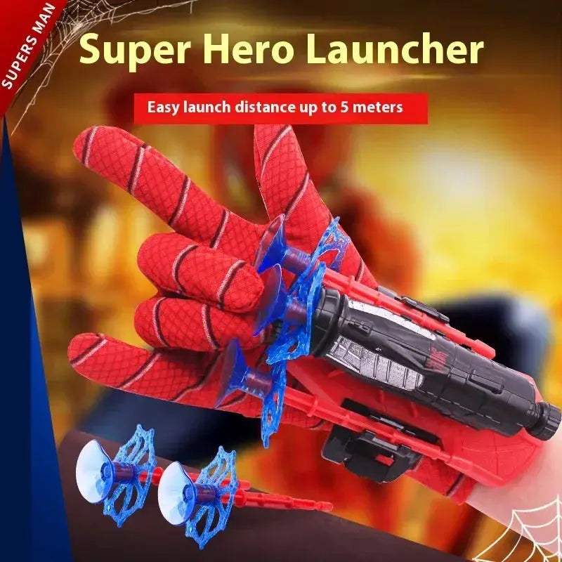 Spider Man Web Shooters Toy Wrist Launcher for Cosplay - ToylandEU