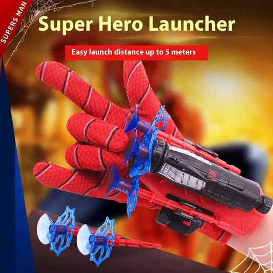 Spider Man Web Shooters Toy Wrist Launcher for Cosplay - ToylandEU