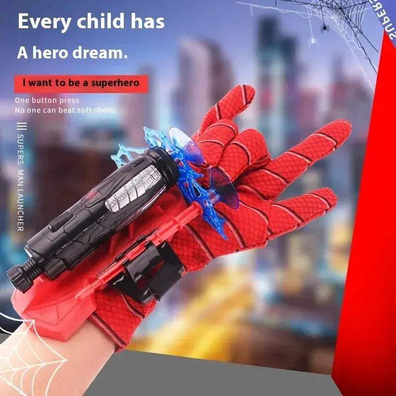 Spider Man Web Shooters Toy Wrist Launcher for Cosplay - ToylandEU