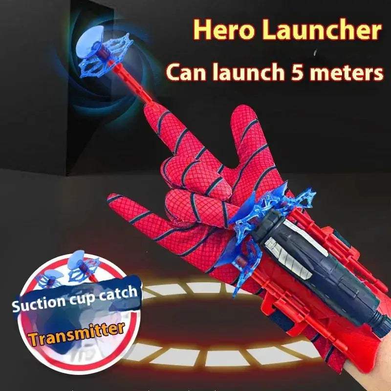 Spider Man Web Shooters Toy Wrist Launcher for Cosplay - ToylandEU