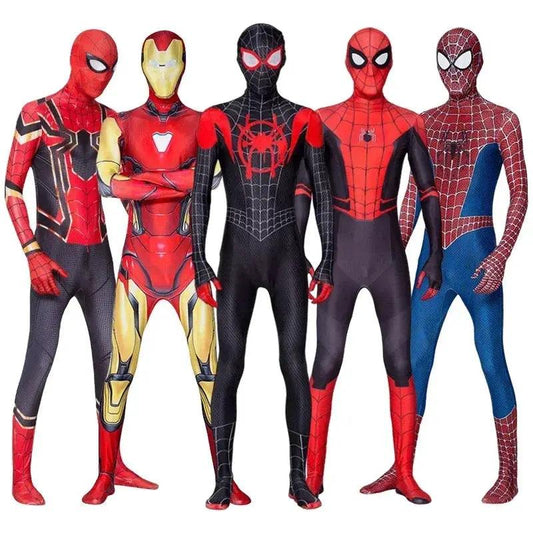  Spider Man Zentai Jumpsuit Costume Unisex Adults Kids -  ToylandEU™