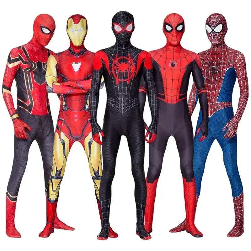  Spider Man Zentai Jumpsuit Costume Unisex Adults Kids -  ToylandEU™
