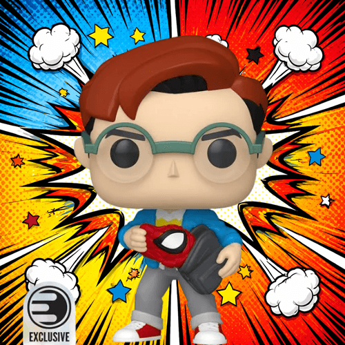 Funko Pop! Animation Spider-Man Peter Parker | Vinyl Figure | About 3.75 Inches Tall | Entertainment Earth Exclusive