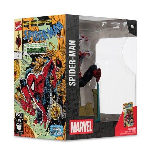 SpiderMan 1 To 10 Scale Posed Figure Backdrop Art Card