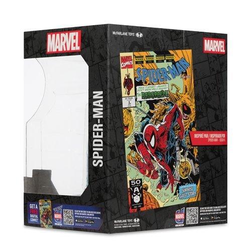 SpiderMan 1 To 10 Scale Posed Figure Backdrop Art Card