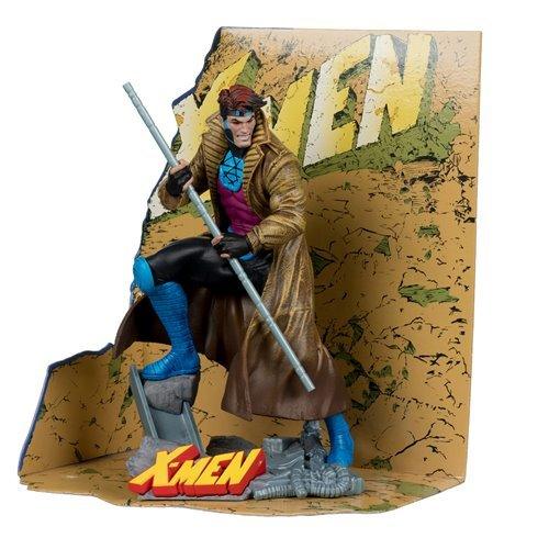 SpiderMan 1 To 10 Scale Posed Figure Backdrop Art Card
