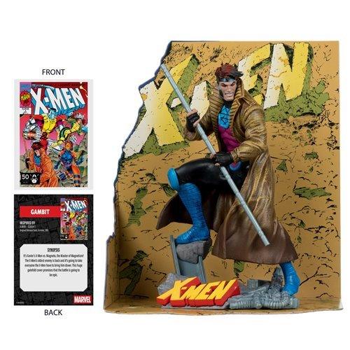 SpiderMan 1 To 10 Scale Posed Figure Backdrop Art Card
