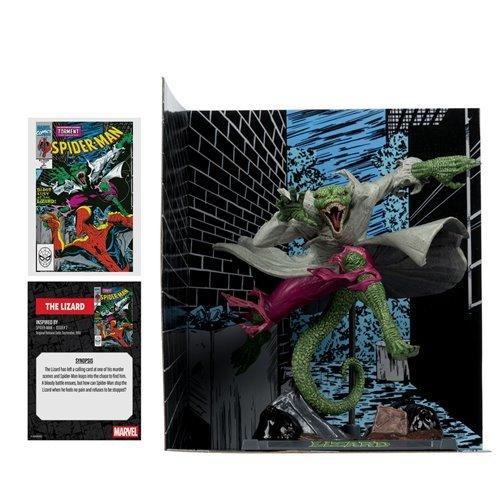 SpiderMan 1 To 10 Scale Posed Figure Backdrop Art Card