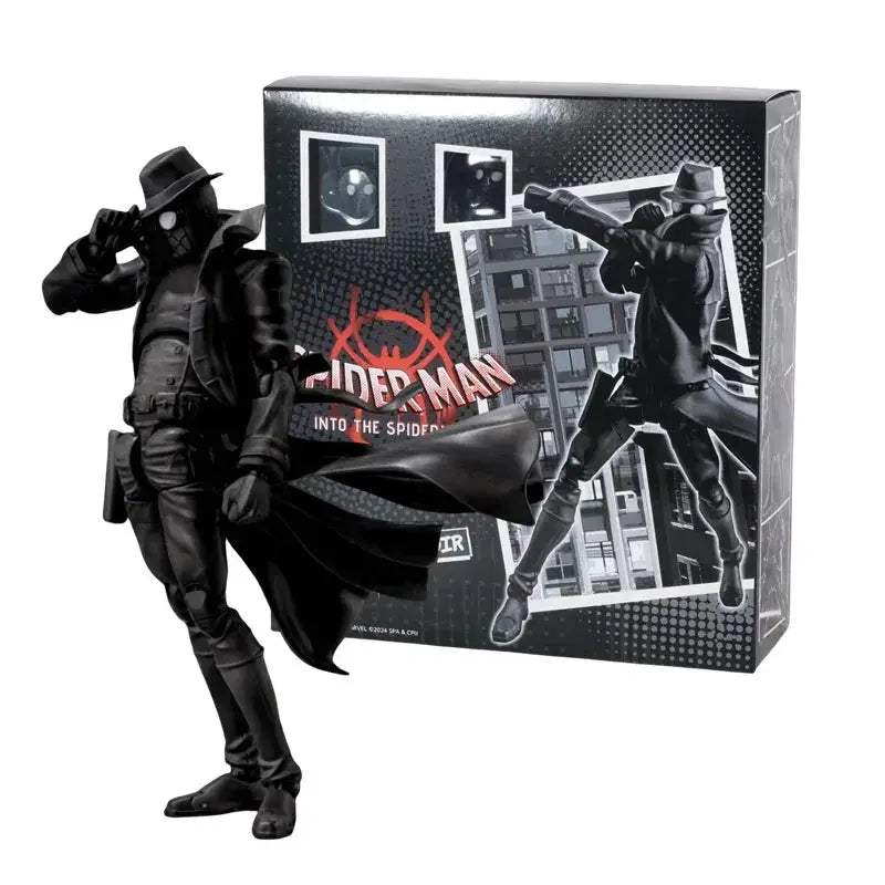 SpiderMan Noir Action Figure Premium Collectible With Articulation - ToylandEU