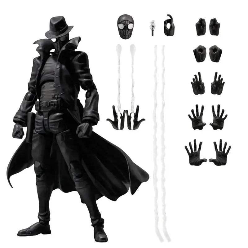 SpiderMan Noir Action Figure Premium Collectible With Articulation - ToylandEU